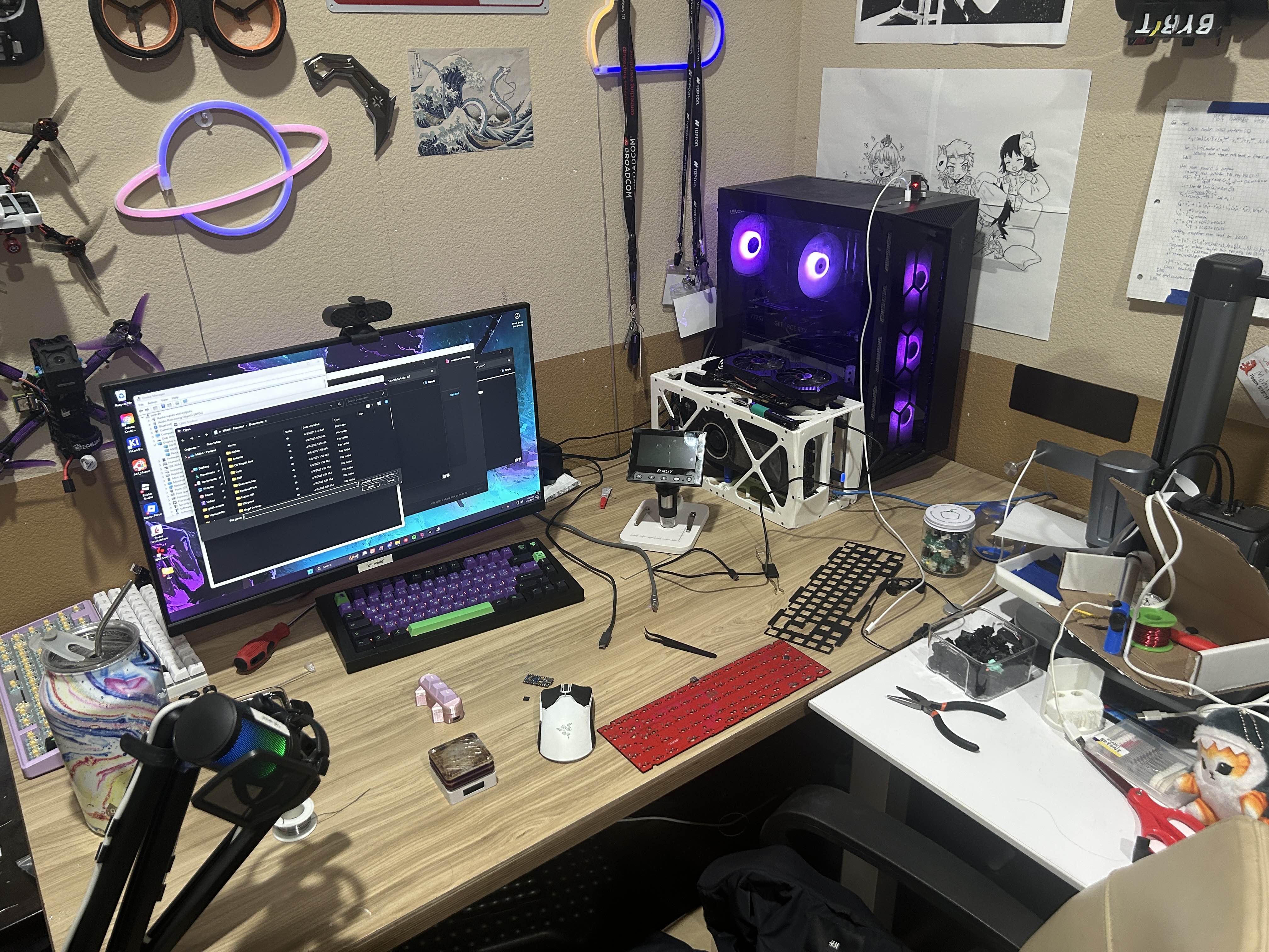 Hot-air rework station